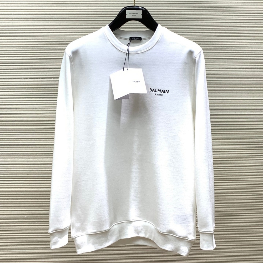 Balmain Classic white sweater